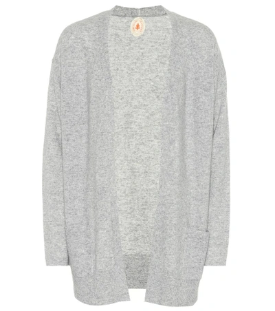 Shop Jardin Des Orangers Wool And Cashmere Cardigan In Grey