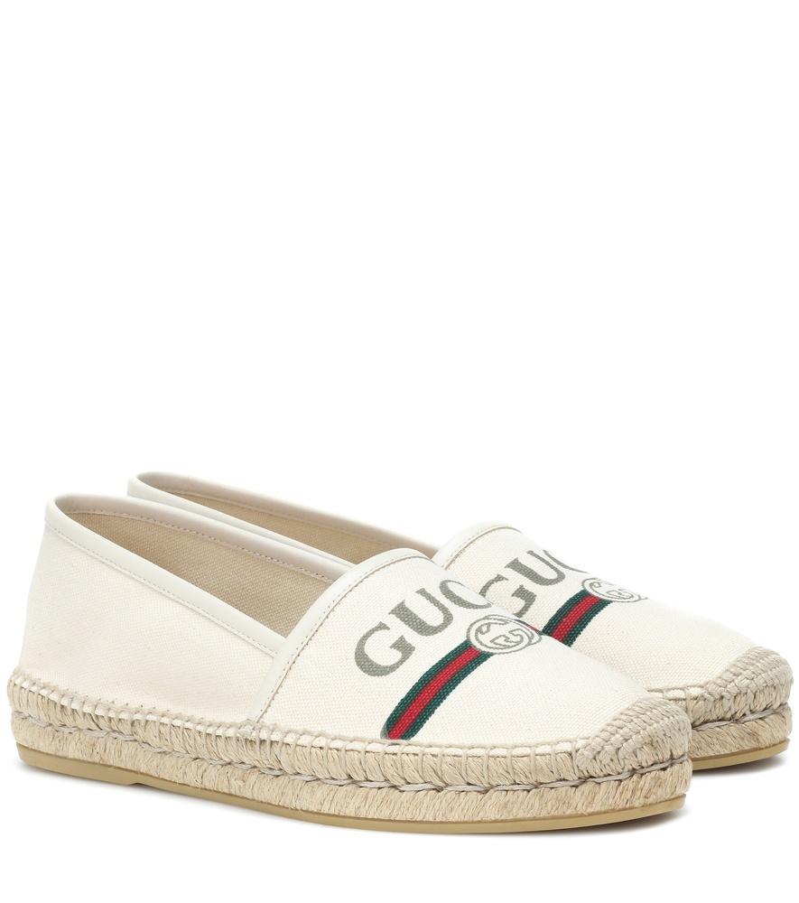 white gucci espadrilles