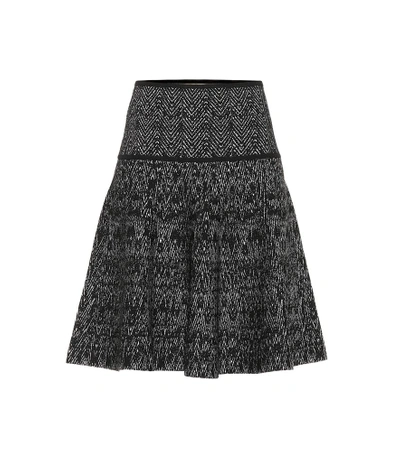 Shop Roland Mouret Monroe Jacquard Skirt In Black
