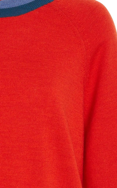 Shop Lndr Chalet Merino Wool Sweater In Red