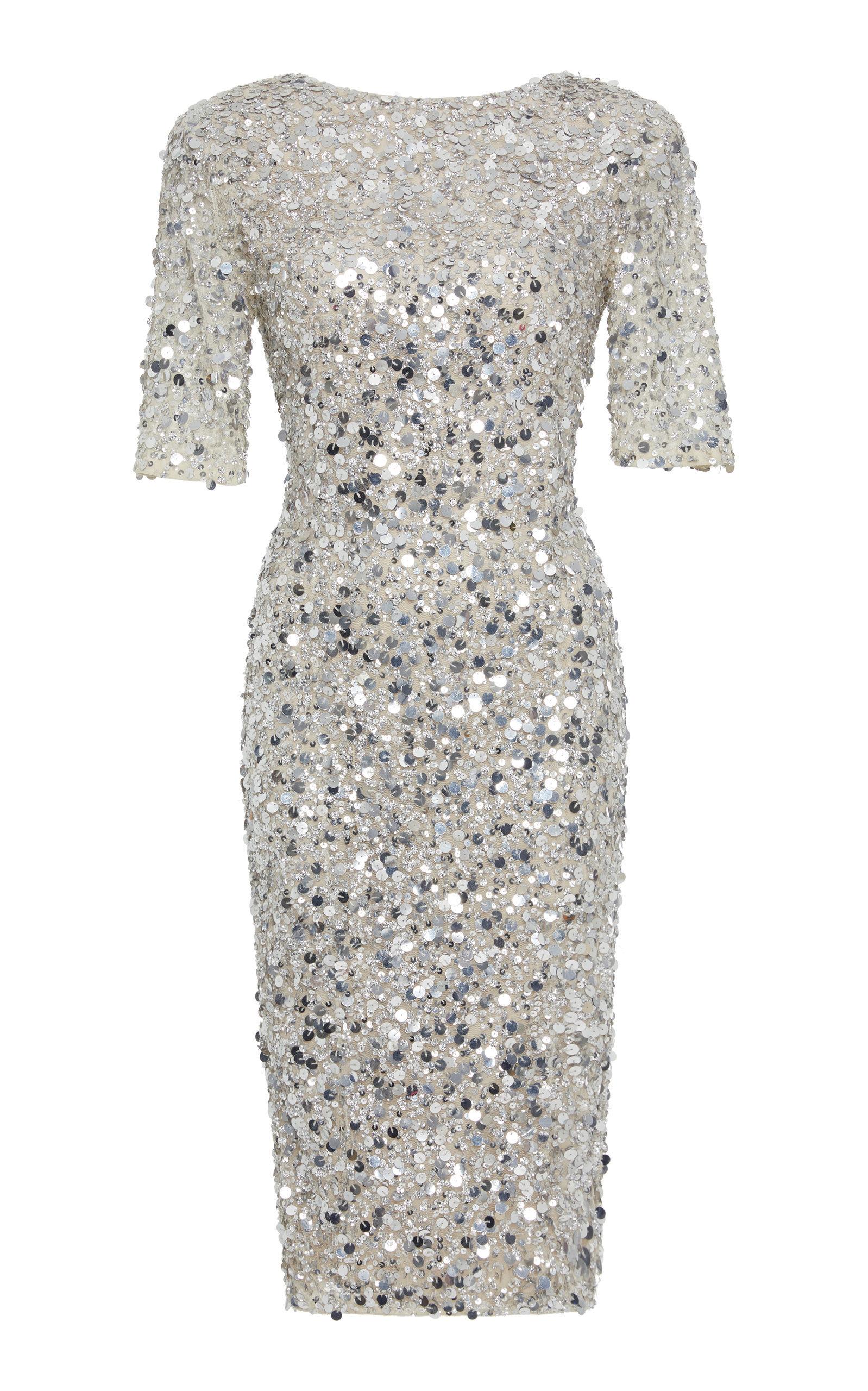 rachel gilbert sequin dress