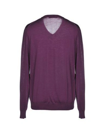 Shop Ferragamo Sweater In Purple