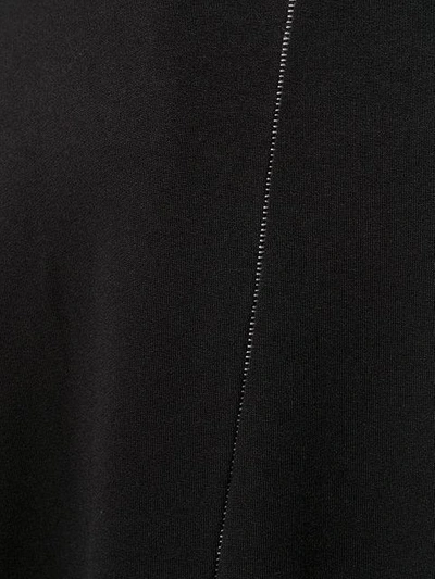 Shop Thom Krom Oversized Sweatshirt Dress In Black