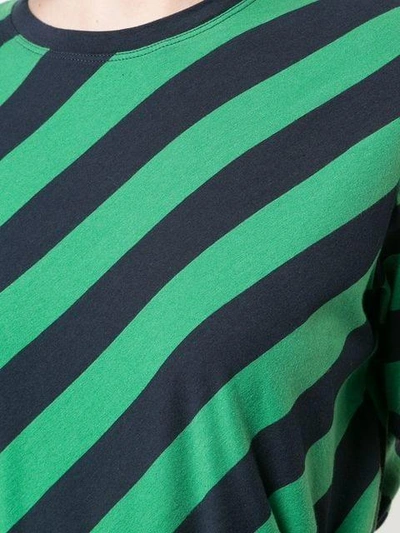 Shop Kule Striped T-shirt - Green