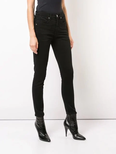 seamed skinny jeans