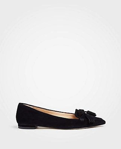 Ada suede tassel best sale flats