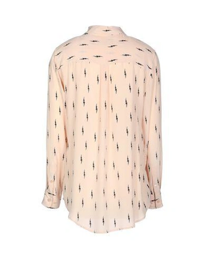 Shop Kate Moss Equipment Patterned Shirts & Blouses In Light Pink