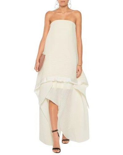 Shop Solace London Knee-length Dress In Ivory