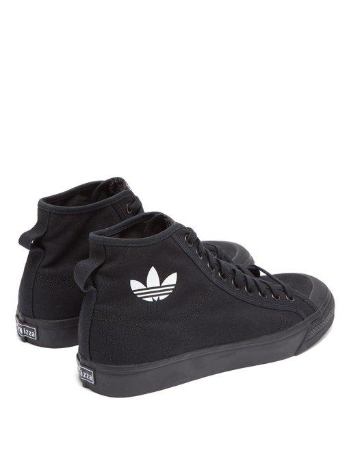adidas nizza high top black