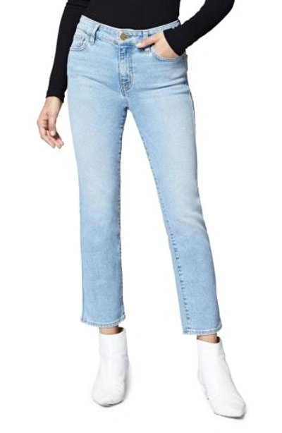 Shop Sanctuary Modern Crop Straight Leg Jeans In Frm Lt Blu