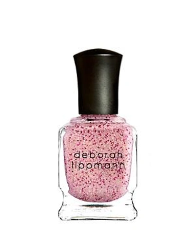 Shop Deborah Lippmann Glitter Nail Polish In Bubbling Blush