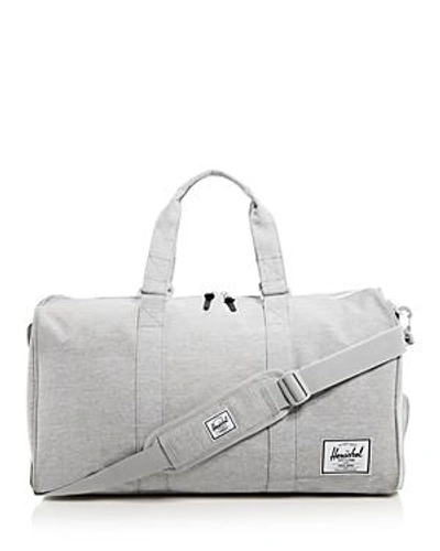 Shop Herschel Supply Co Novel Duffel In Lt Grey Xh