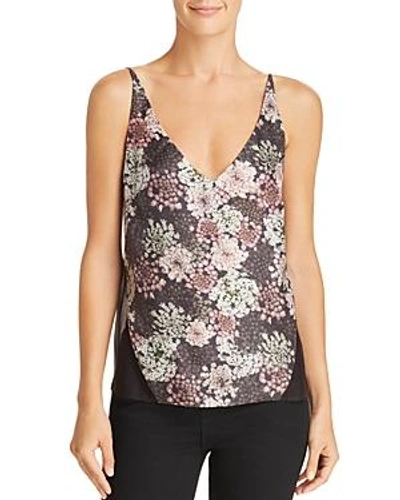 Shop J Brand Lucy Silk Camisole Top In Queen Anne's Lace