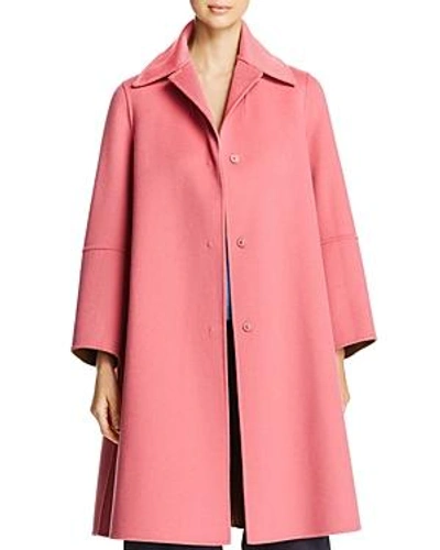 Shop Weekend Max Mara Gabarra Reversible Double-face Virgin Wool Coat - 100% Exclusive In Beige