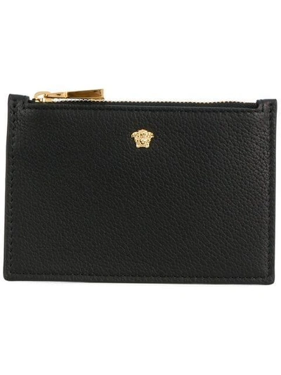 Shop Versace Medusa Head Purse - Black