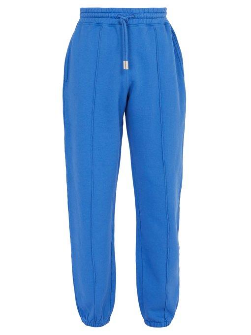 off white blue sweatpants