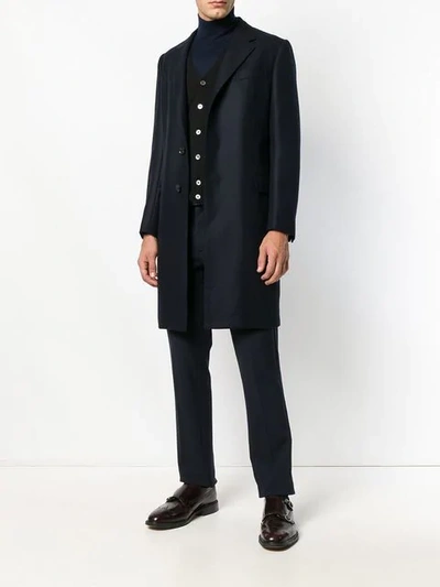 Shop Zanone Knitted Vest In Z3017 Black