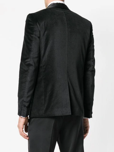 Shop Mauro Grifoni Classic Fitted Blazer In Black