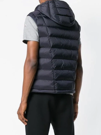 hooded gilet