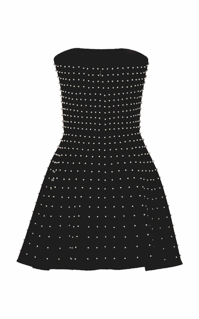 Shop Esme Vie Snowberry Mini Dress In Black