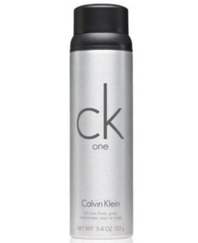Shop Calvin Klein Ck One Body Spray, 5.4 oz