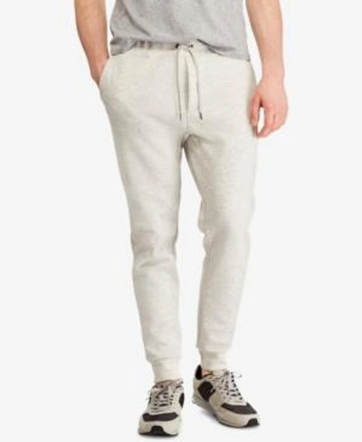 Shop Polo Ralph Lauren Men's Big & Tall Double-knit Joggers Pants In Gray