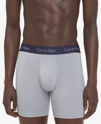 Shop Calvin Klein Men's Underwear, Body Modal Boxer Brief U5555 In Monument