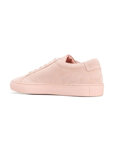 Shop Common Projects Achilles Low Sneakers In Pink