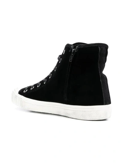 Shop Philippe Model Hi-top Sneakers - Black