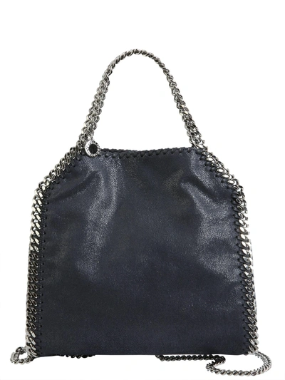 Shop Stella Mccartney Falabella Mini Tote In Blu