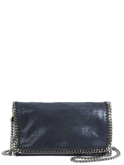 Shop Stella Mccartney Falabella Crossbody Bag In Blu
