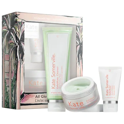 Shop Kate Somerville All Glow, No Glitter Exfolikate Trio