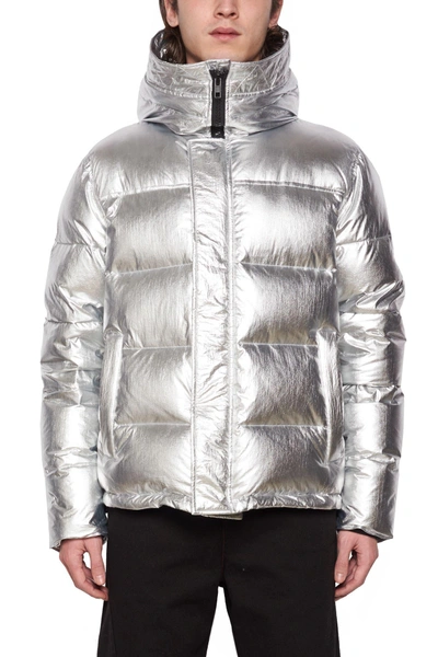 Shop Kenzo Jacket In Silver