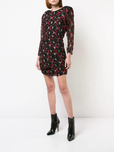 Shop Carmen March Silk Mini Dress