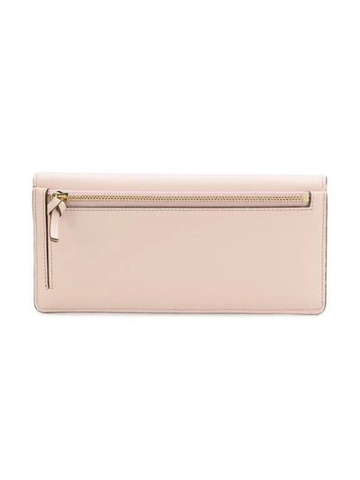 Shop Chloé Georgia Long Wallet - Pink & Purple