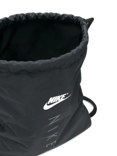 Shop Nike Drawstring Sports Backpack - Black