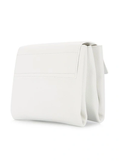 Shop Jil Sander Small Shoulder Bag - White