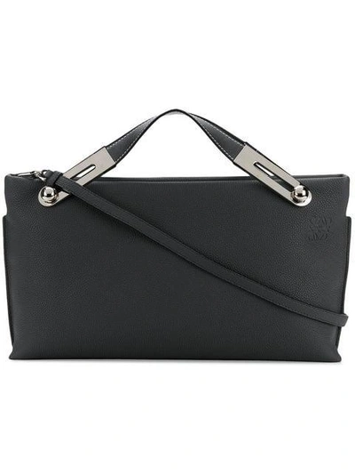 Shop Loewe Missy Satchel - Grey