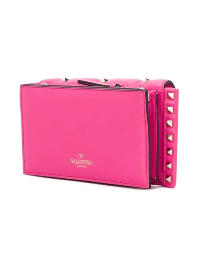 Shop Valentino Garavani Candystud Crossbody Bag - Pink