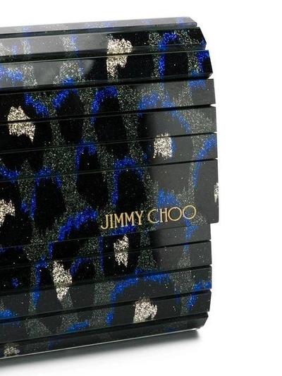 Shop Jimmy Choo Sweetie Clutch In Blue