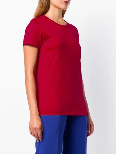 Shop Moncler Basic T In Red