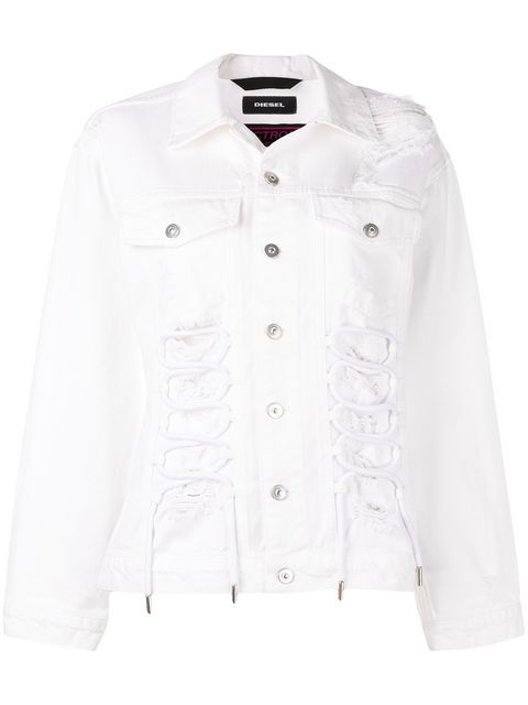 diesel distressed denim jacket