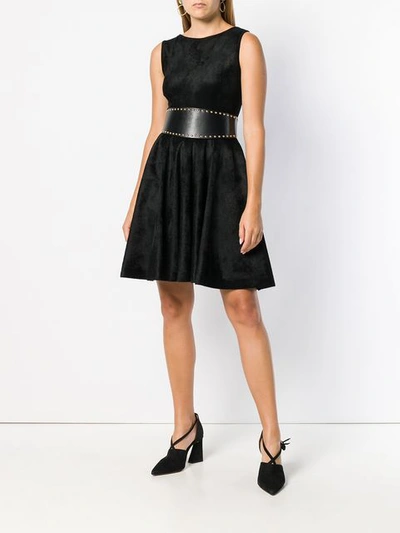 Shop Antonino Valenti Skater Dress - Black