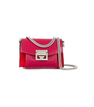 Shop Givenchy Gv3 Nano Pouch In Red