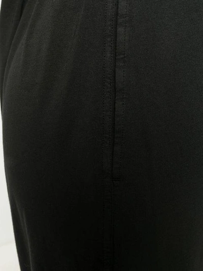 Shop Rick Owens Drkshdw Loose Fitted Shorts - Black