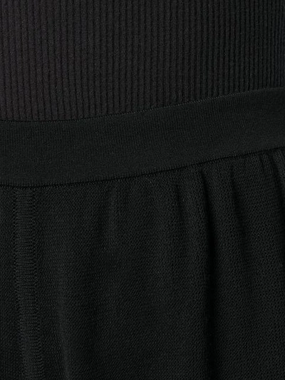 Shop Rick Owens High-waisted Shorts In Black