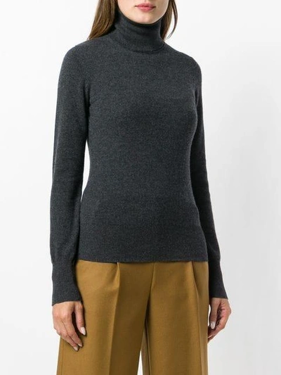 split neck sweater