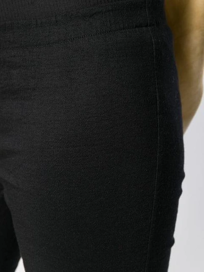 Uma Wang Low Rise Pull-on Trousers - Black In Black
