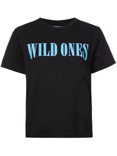 Shop Amiri Wild Ones T-shirt In Black
