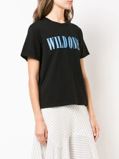 Shop Amiri Wild Ones T-shirt In Black